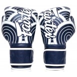 Перчатки боксерские Fairtex (BGV-14 Japanese Art blue/white)